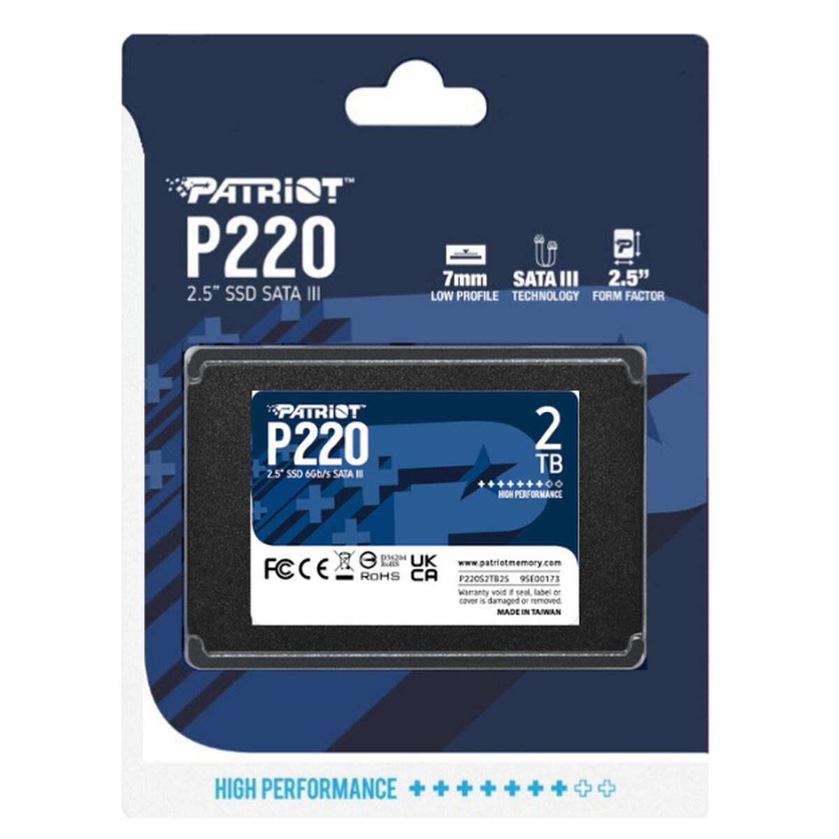 Σκληρός δίσκος Patriot Memory P220 2 TB SSD Σκληρός δίσκος Patriot Memory P220 2 TB SSD