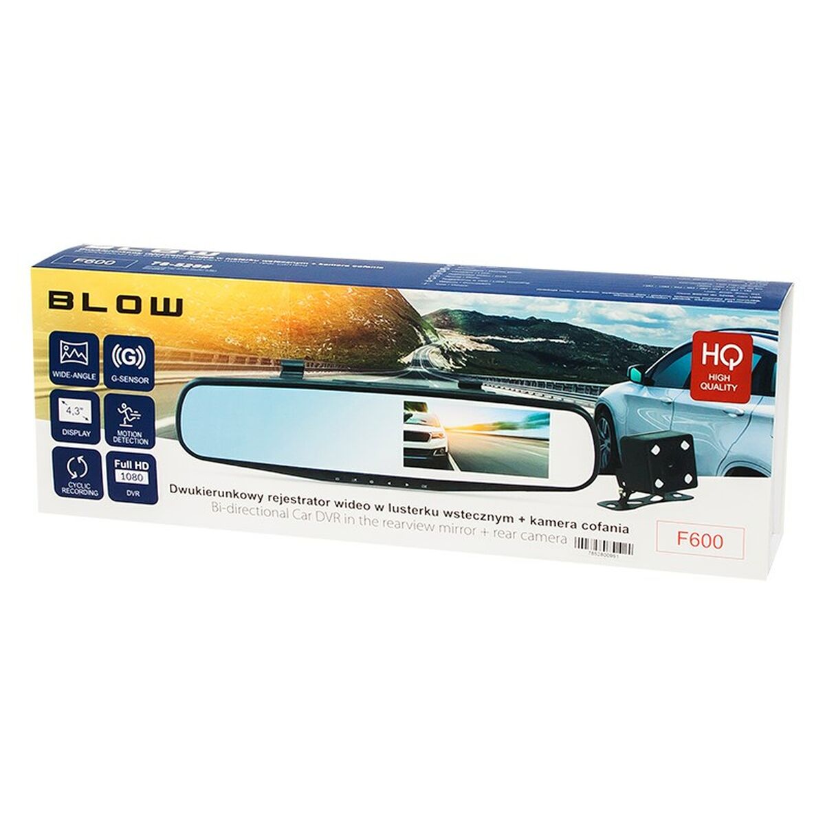 Αθλητική Κάμερα για Αυτοκίνητο Blow ABLACKBOX DVR F600 Αθλητική Κάμερα για Αυτοκίνητο Blow ABLACKBOX DVR F600