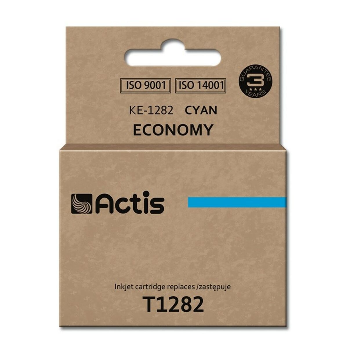 Αυθεντικό Φυσίγγιο μελάνης Actis KE-1282 Μαύρο Κυανό Αυθεντικό Φυσίγγιο μελάνης Actis KE-1282 Μαύρο Κυανό