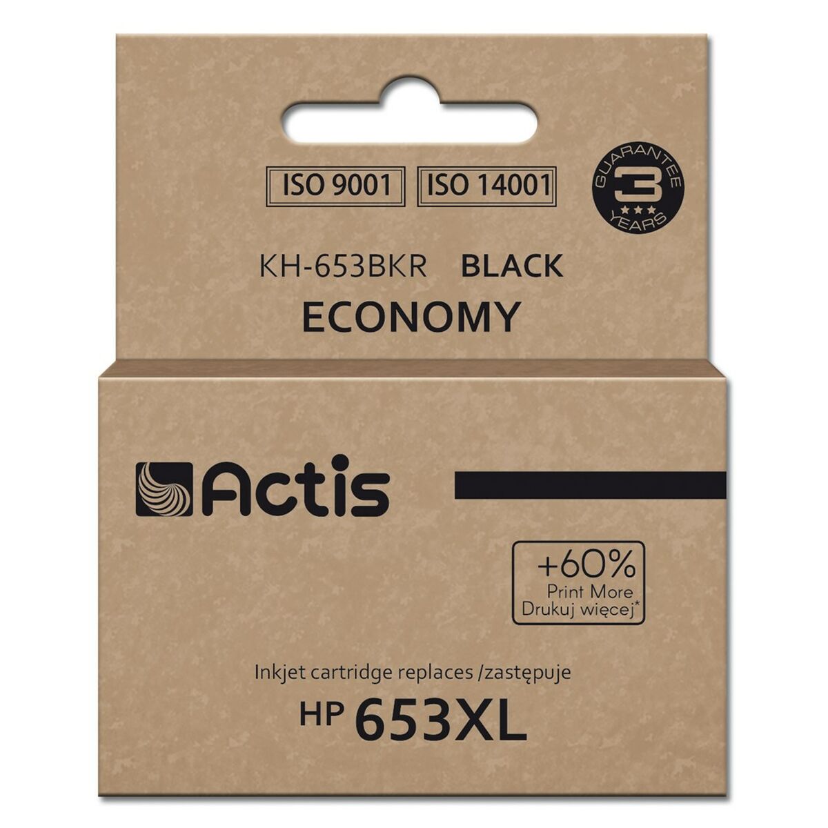 Κασέτες αντικατάστασης Actis KH-653BKR Μαύρο Κασέτες αντικατάστασης Actis KH-653BKR Μαύρο