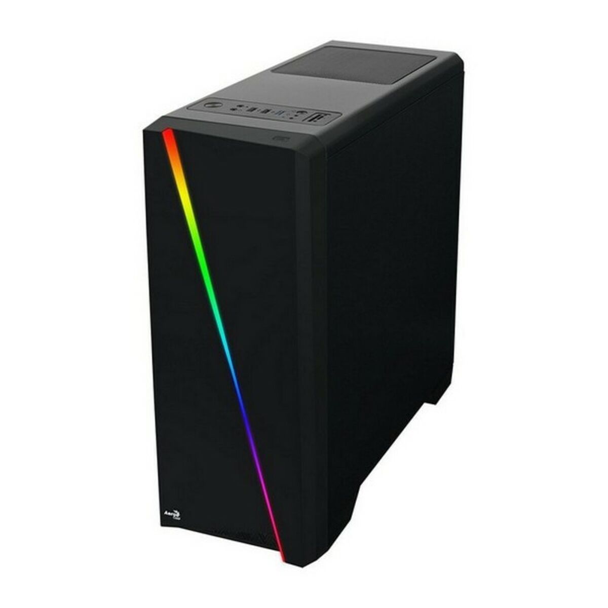 Κουτί Μέσος Πύργος ATX Aerocool Cylon RGB USB3.0 Μαύρο LED RGB Κουτί Μέσος Πύργος ATX Aerocool Cylon RGB USB3.0 Μαύρο LED RGB