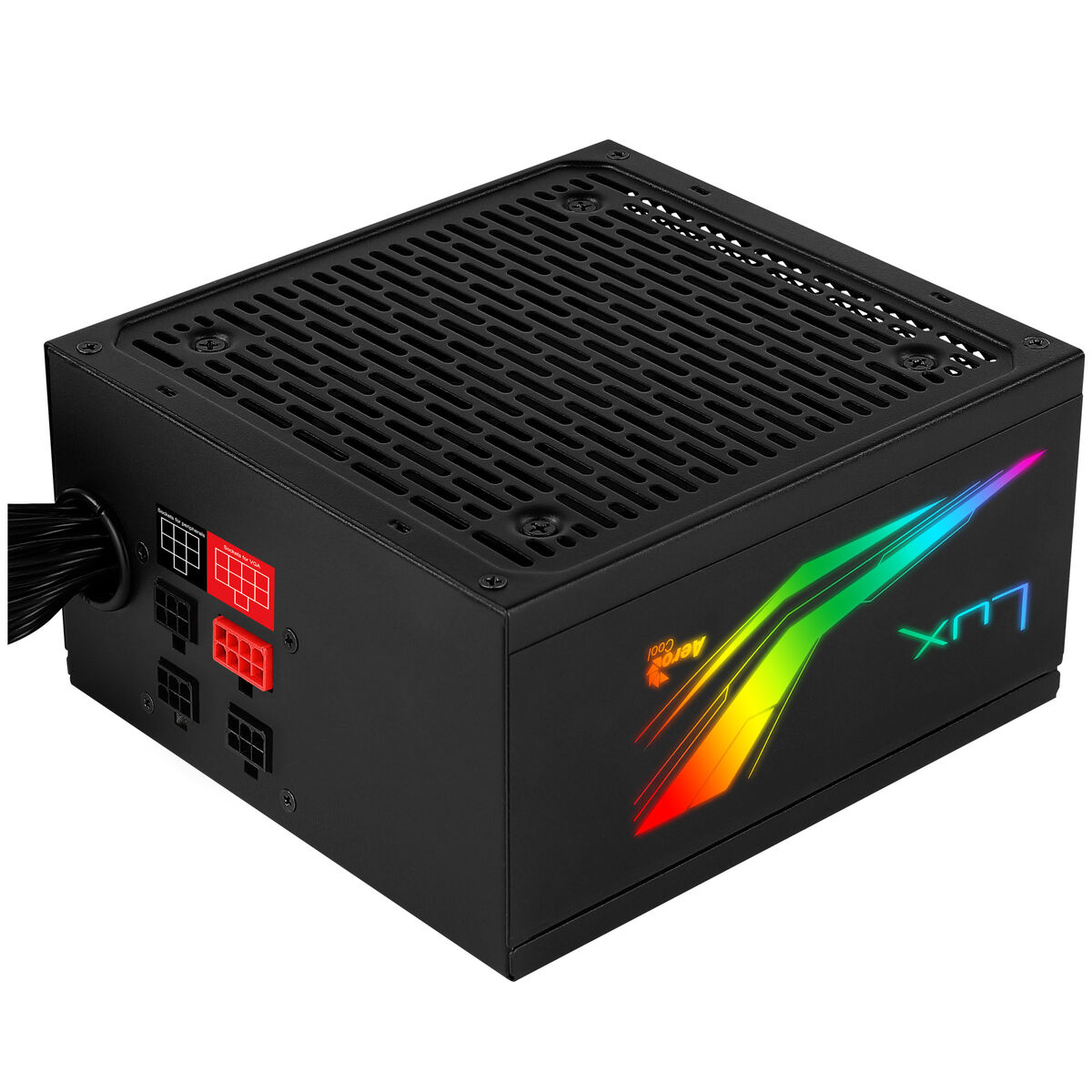 Τροφοδοσία Ρεύματος Aerocool LUXRGB550M 550 W 80 Plus Bronze Τροφοδοσία Ρεύματος Aerocool LUXRGB550M 550 W 80 Plus Bronze