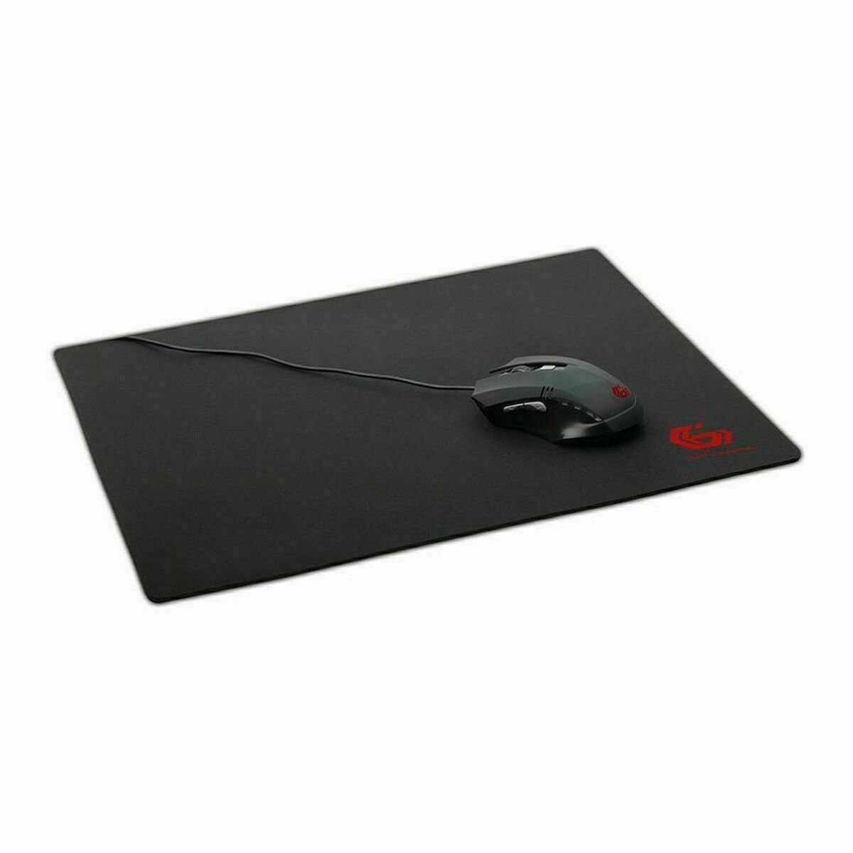 Mousepad Gaming GEMBIRD MP-GAME-L Μαύρο Μονόχρωμος (40 x 45 cm) Mousepad Gaming GEMBIRD MP-GAME-L Μαύρο Μονόχρωμος (40 x 45 cm)