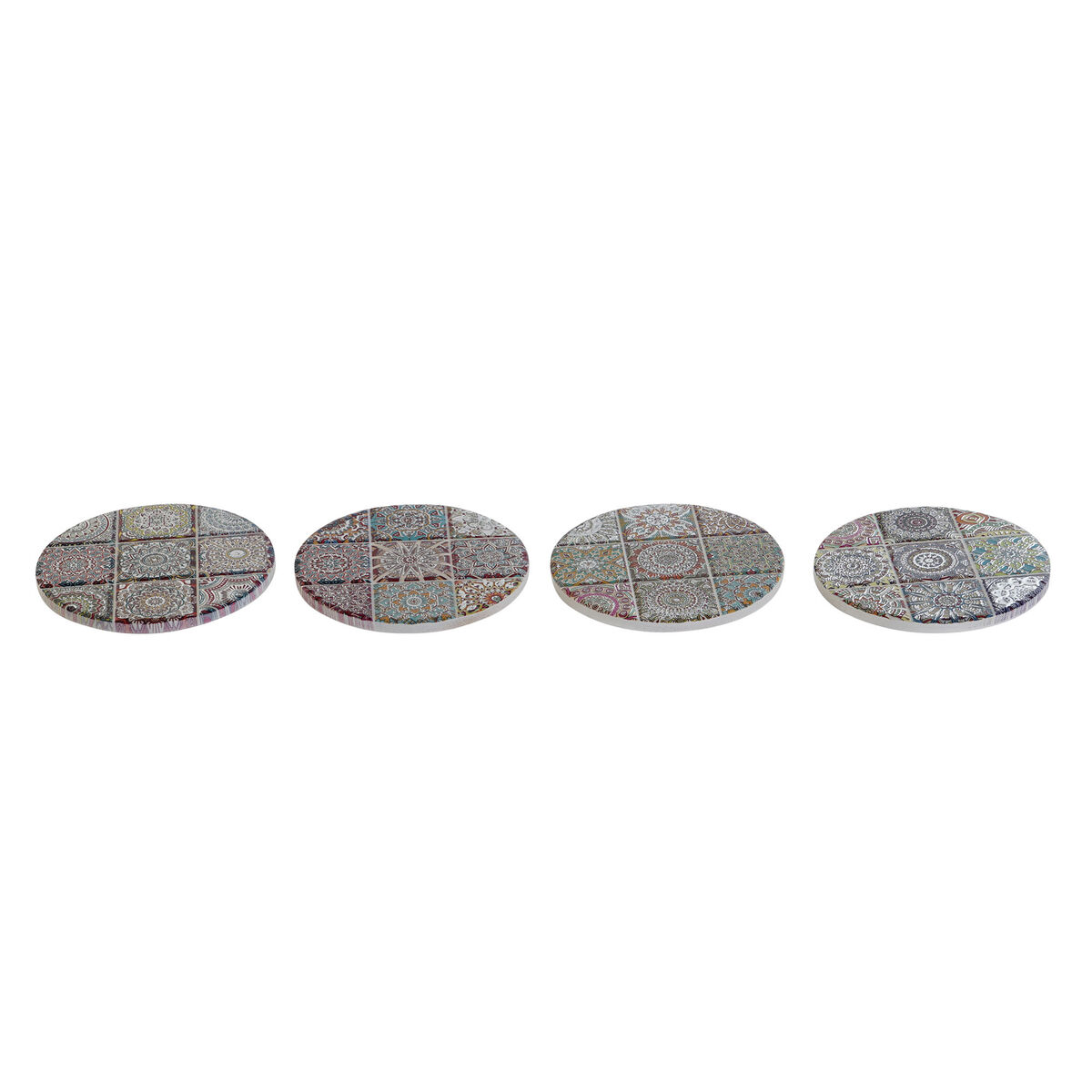 Σουβέρ Home ESPRIT φελλός Dolomite Mandala Ινδός Με ανακούφιση Σουβέρ Home ESPRIT φελλός Dolomite Mandala Ινδός Με ανακούφιση