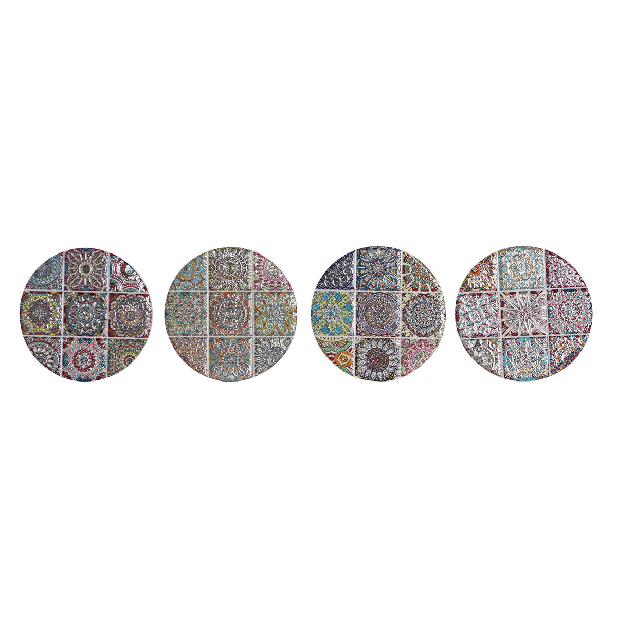 Σουβέρ Home ESPRIT φελλός Dolomite Mandala Ινδός Με ανακούφιση Σουβέρ Home ESPRIT φελλός Dolomite Mandala Ινδός Με ανακούφιση