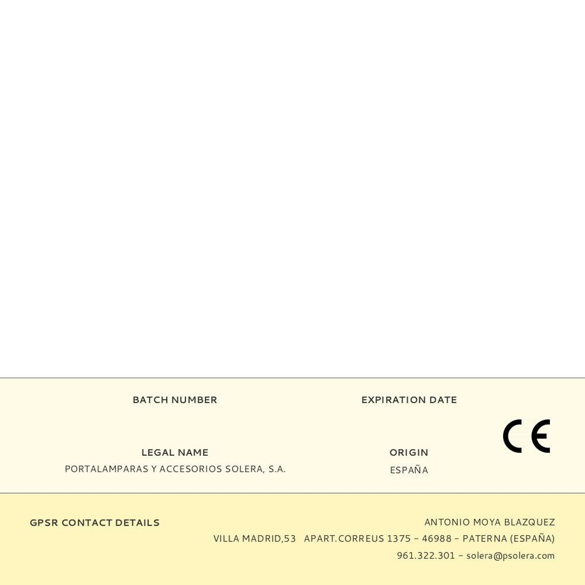 Ακροδέκτης Πρίζας Solera 5706c Μαύρο 250 V 4,8 mm