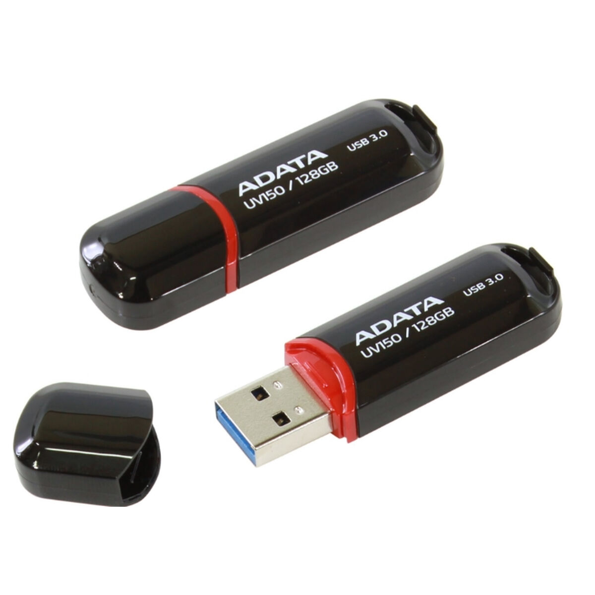 Στικάκι USB Adata UV150 Μαύρο 128 GB Στικάκι USB Adata UV150 Μαύρο 128 GB