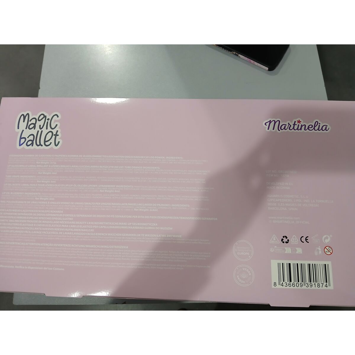 Σετ μακιγιάζ για παιδιά Martinelia Magic Ballet Σετ μακιγιάζ για παιδιά Martinelia Magic Ballet