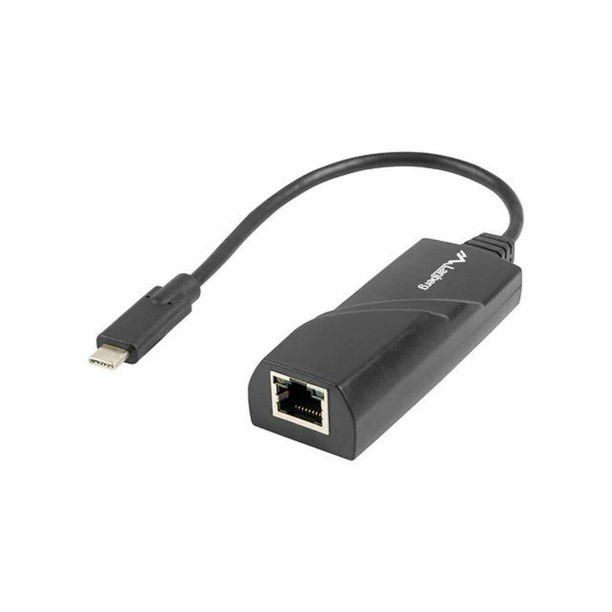 Αντάπτορας USB-C σε Δίκτυο RJ45 Lanberg NC-1000-02 Μαύρο Αντάπτορας USB-C σε Δίκτυο RJ45 Lanberg NC-1000-02 Μαύρο