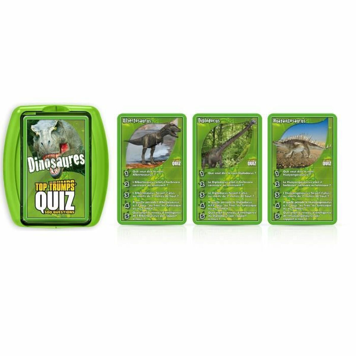 Παιχνίδι ερωτήσεων και απαντήσεων Top Trumps Quiz Dinosaures