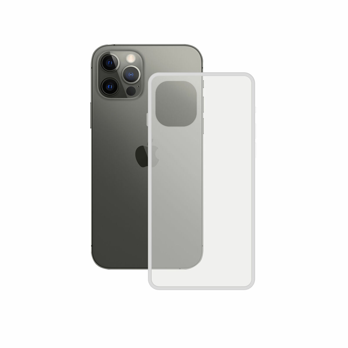 Κάλυμμα Κινητού KSIX iPhone 12 Pro Max Διαφανές iPhone 12 Pro Max Κάλυμμα Κινητού KSIX iPhone 12 Pro Max Διαφανές iPhone 12 Pro Max