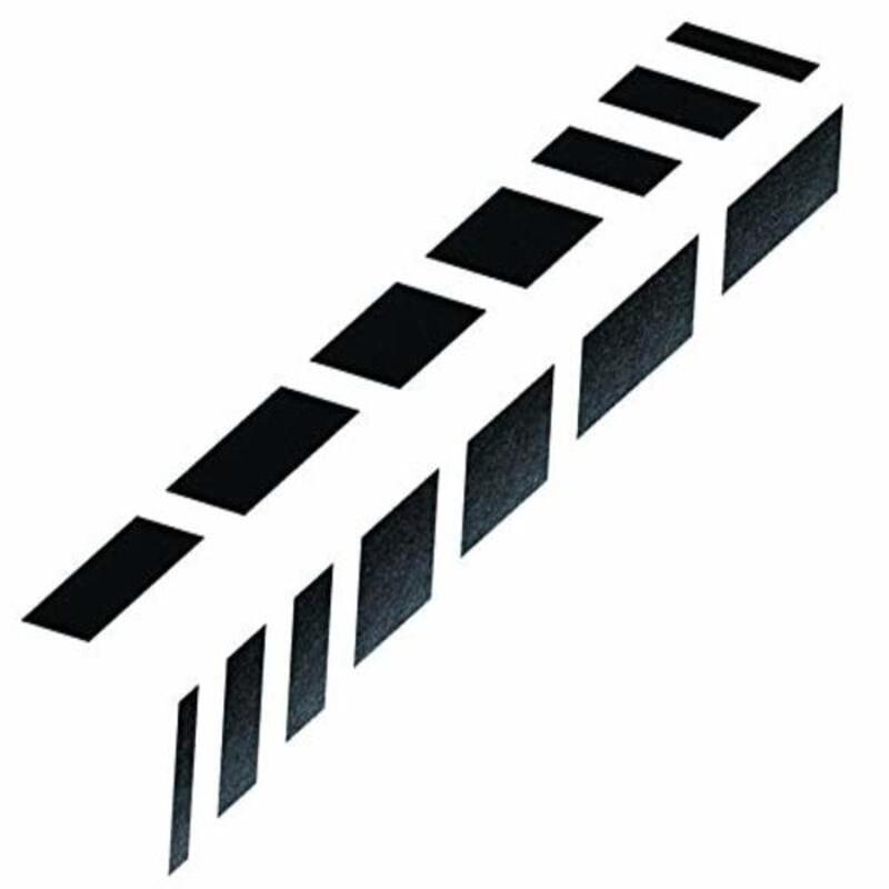 Αυτοκόλλητο Αυτοκινήτου Foliatec 33923 Μαύρο x2 Αυτοκόλλητο Αυτοκινήτου Foliatec 33923 Μαύρο x2