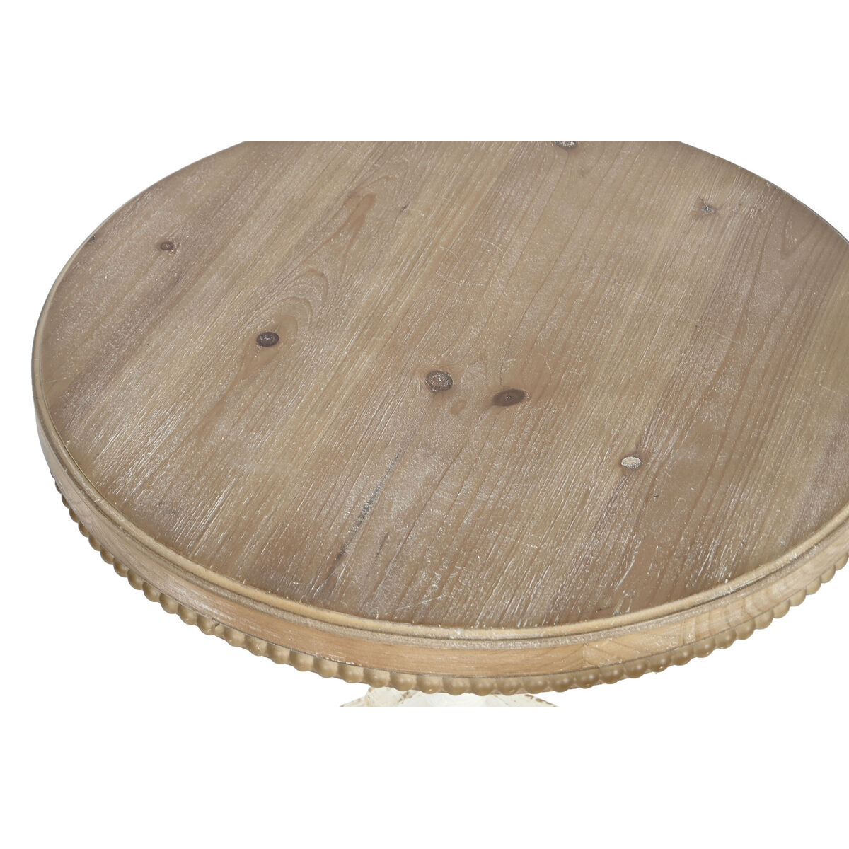 Βοηθητικό Τραπέζι Home ESPRIT Λευκό Φυσικό Έλατο 55 x 55 x 57 cm Βοηθητικό Τραπέζι Home ESPRIT Λευκό Φυσικό Έλατο 55 x 55 x 57 cm