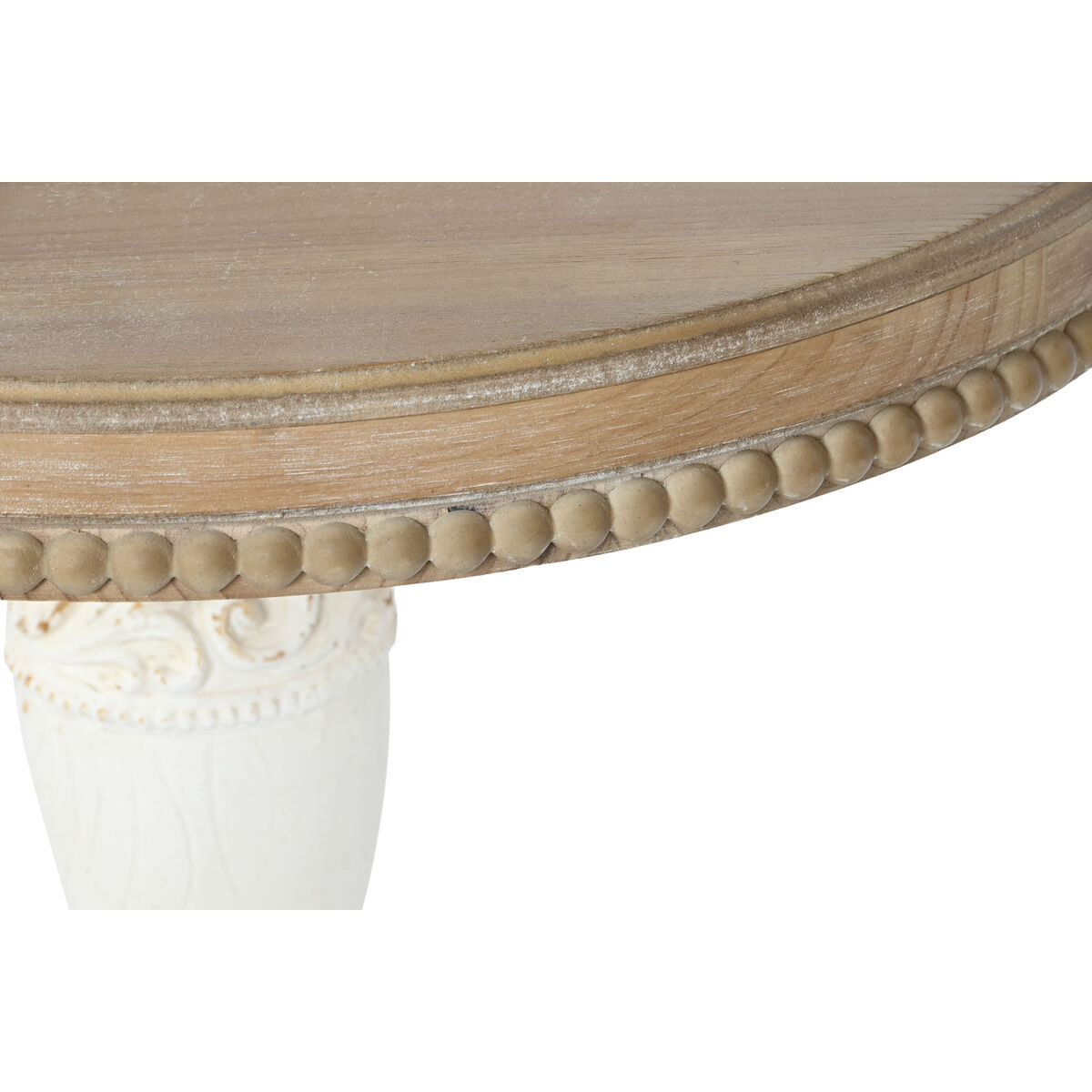 Βοηθητικό Τραπέζι Home ESPRIT Λευκό Φυσικό Έλατο 55 x 55 x 57 cm Βοηθητικό Τραπέζι Home ESPRIT Λευκό Φυσικό Έλατο 55 x 55 x 57 cm