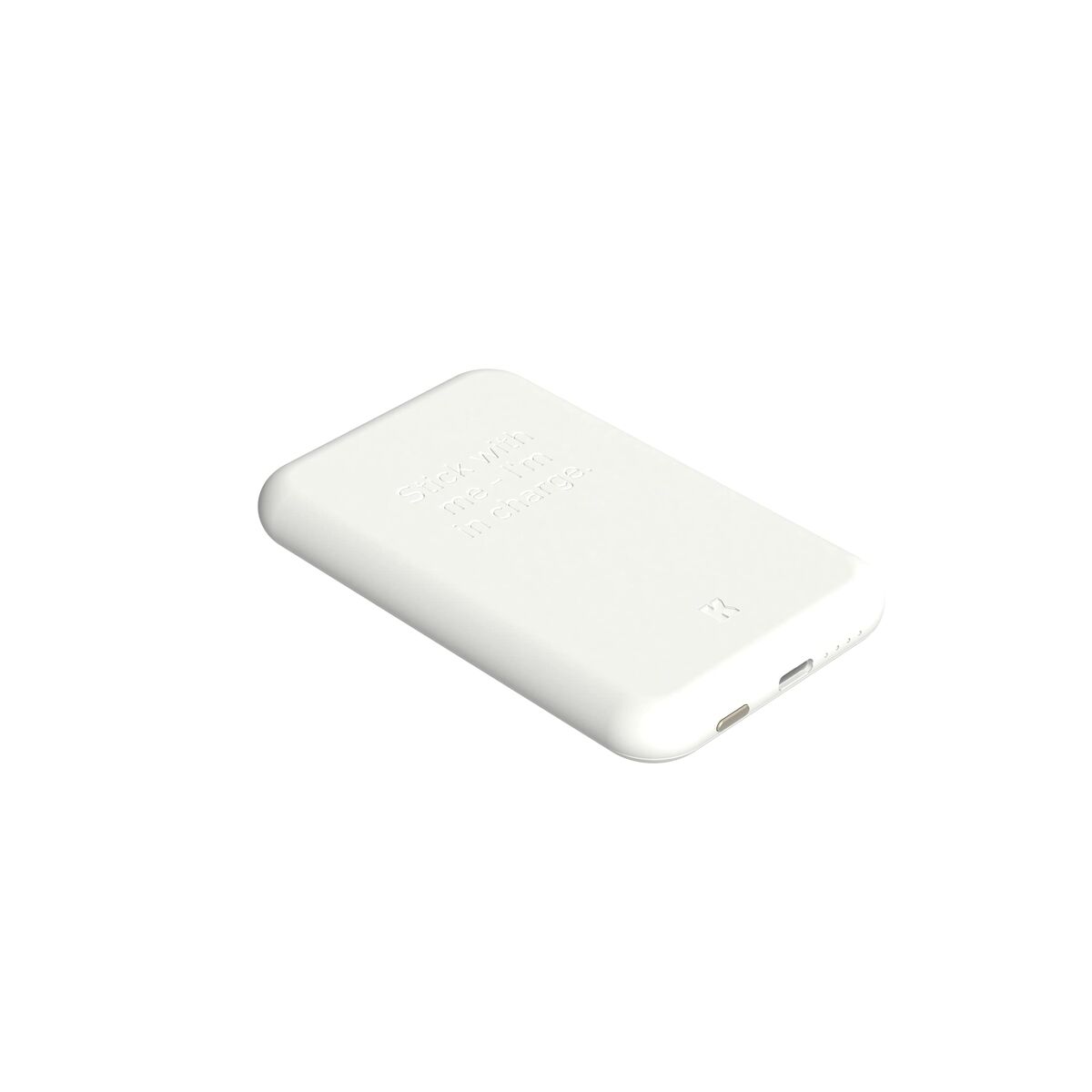 Power Bank με Ασύρματο Φορτιστή Kreafunk Λευκό 5000 mAh Power Bank με Ασύρματο Φορτιστή Kreafunk Λευκό 5000 mAh