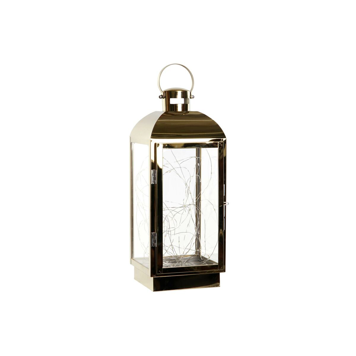Lanterne DKD Home Decor Χρυσό Ανοξείδωτο ατσάλι 15 x 14 x 36 cm Lanterne DKD Home Decor Χρυσό Ανοξείδωτο ατσάλι 15 x 14 x 36 cm