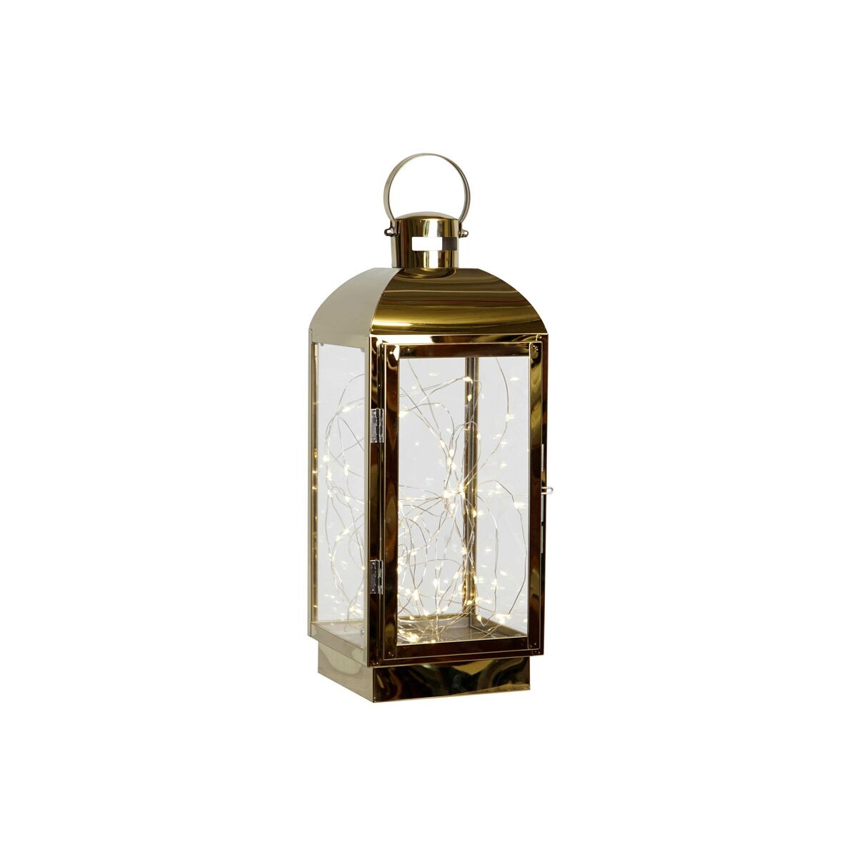 Lanterne DKD Home Decor Χρυσό Ανοξείδωτο ατσάλι 15 x 14 x 36 cm Lanterne DKD Home Decor Χρυσό Ανοξείδωτο ατσάλι 15 x 14 x 36 cm
