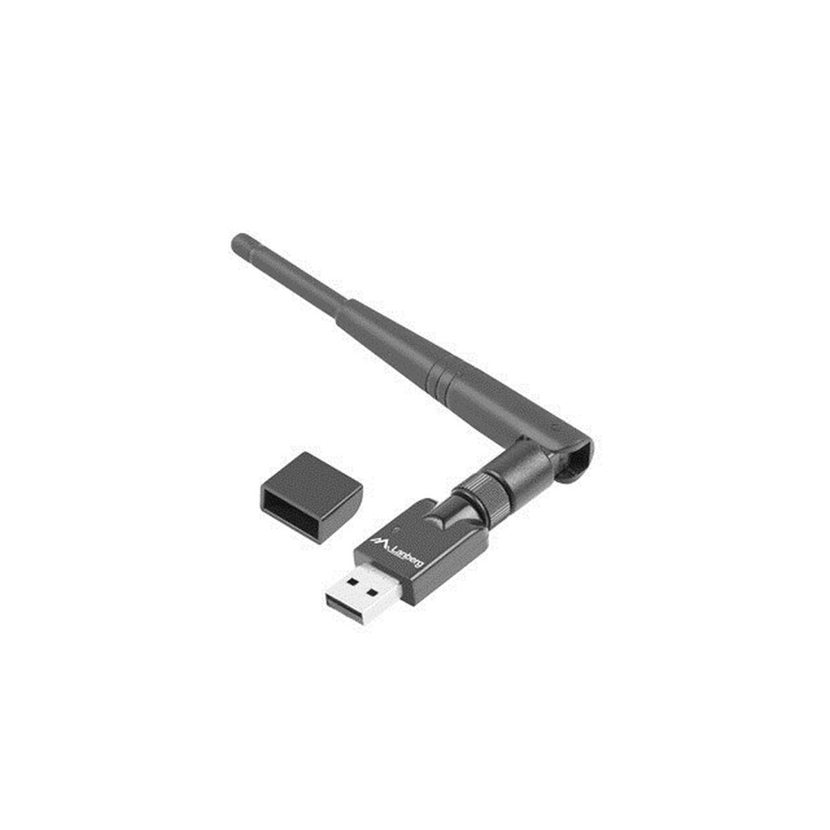 Αντάπτορας Wi-Fi Lanberg NC-0150-WE Μαύρο Αντάπτορας Wi-Fi Lanberg NC-0150-WE Μαύρο