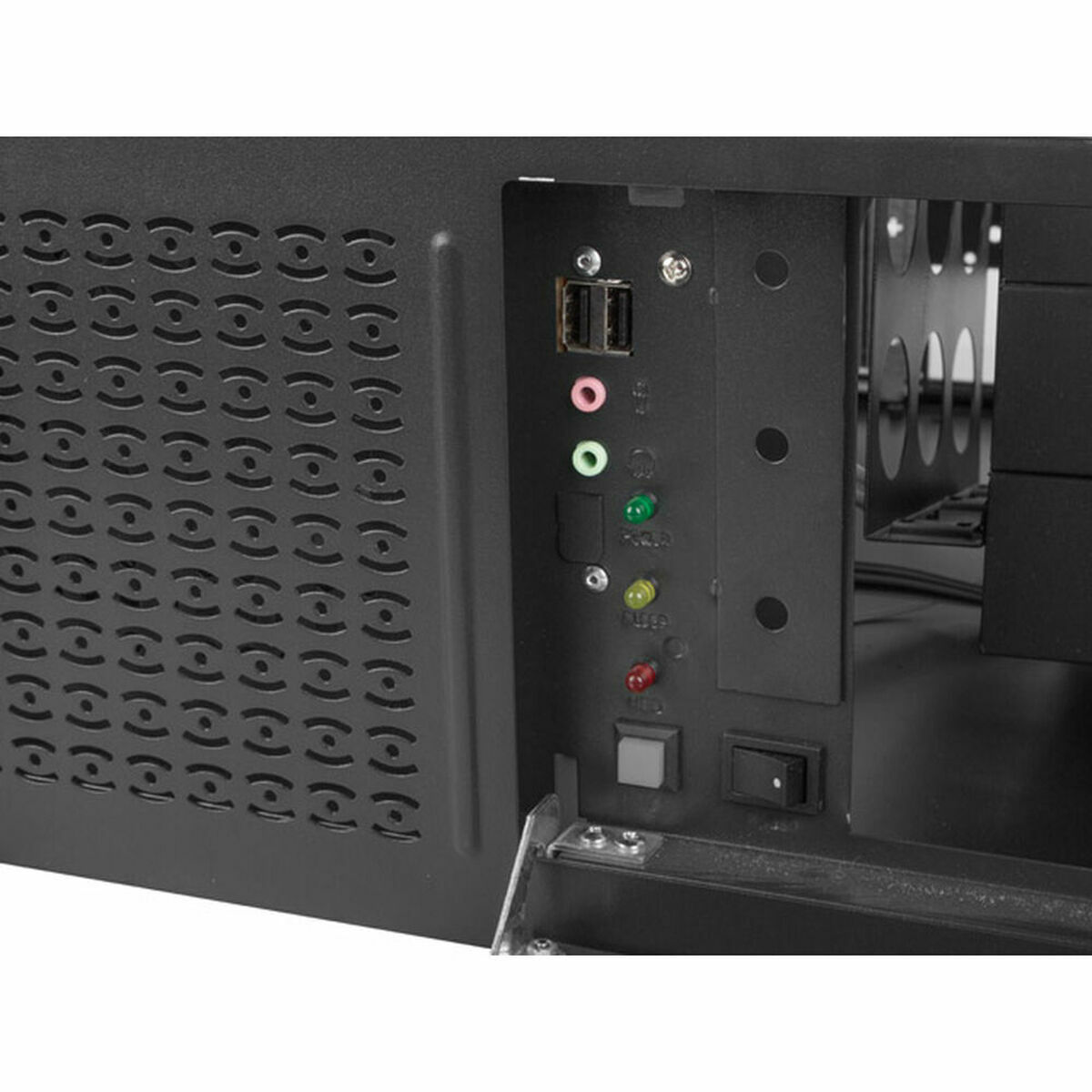Κουτί ATX Lanberg SC01-4504-08B Μαύρο 4U Rack Κουτί ATX Lanberg SC01-4504-08B Μαύρο 4U Rack