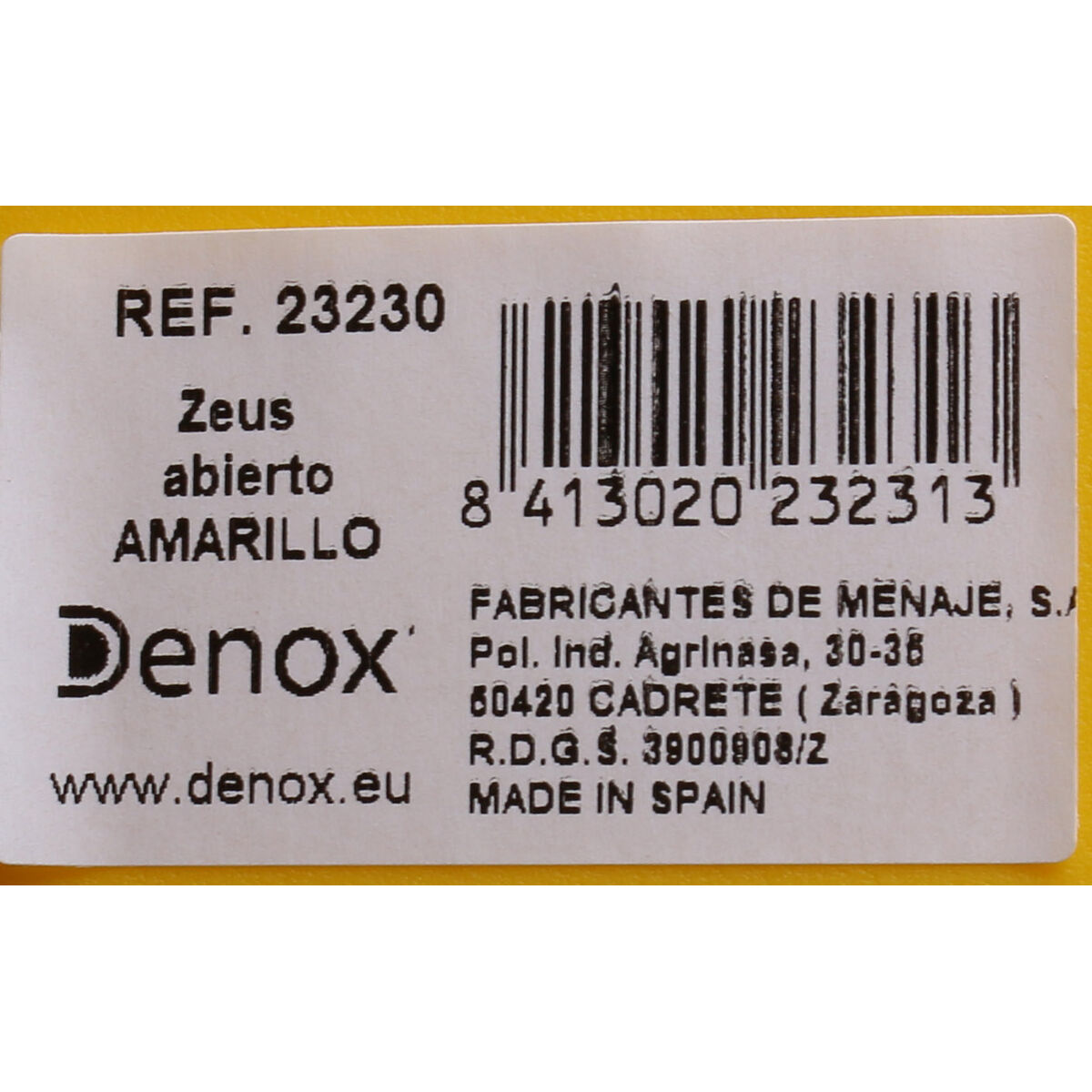 Κάδος Απορριμμάτων για Ανακύκλωση Denox Κίτρινο 65 L (x2) Κάδος Απορριμμάτων για Ανακύκλωση Denox Κίτρινο 65 L (x2)