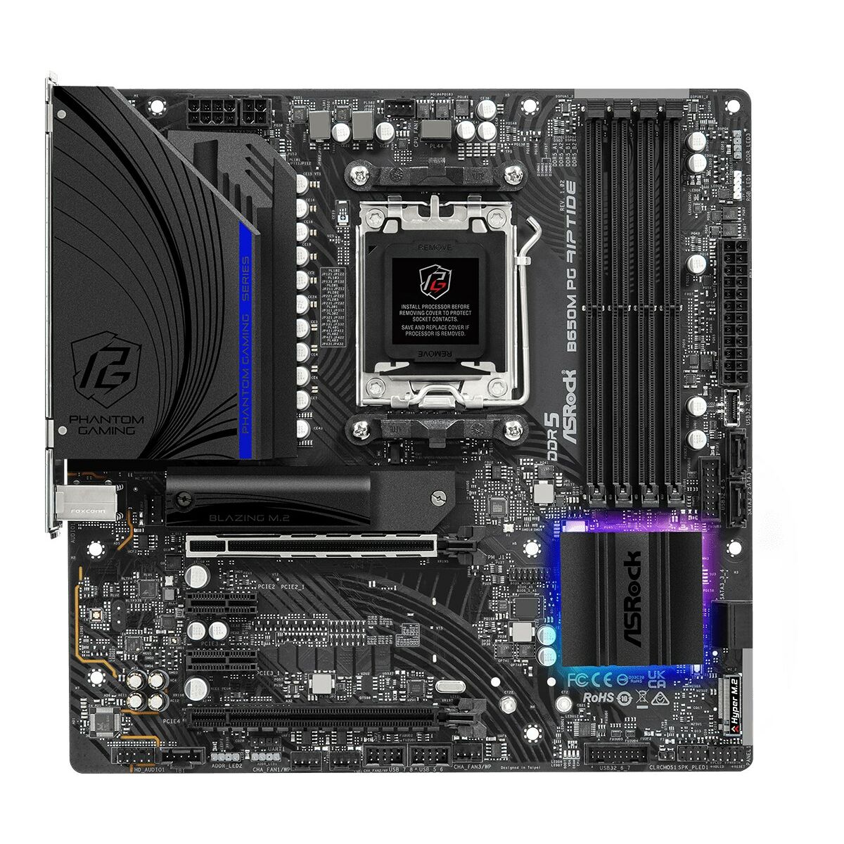 Μητρική Κάρτα ASRock B650M PG Riptide AMD B650 AMD AM5 Μητρική Κάρτα ASRock B650M PG Riptide AMD B650 AMD AM5