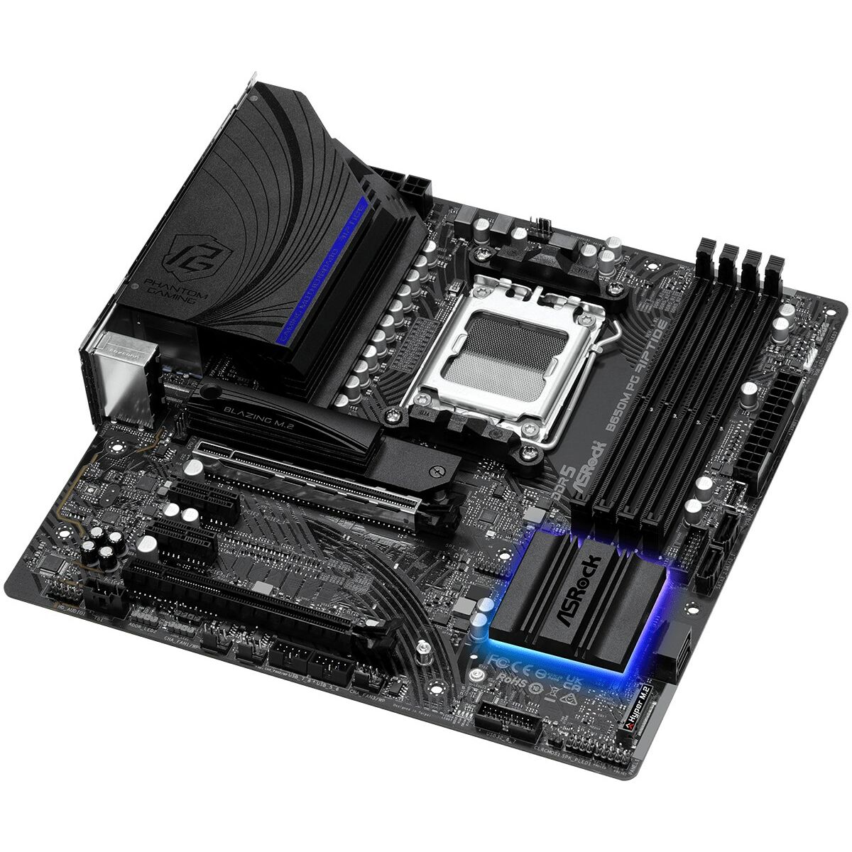 Μητρική Κάρτα ASRock B650M PG Riptide AMD B650 AMD AM5 Μητρική Κάρτα ASRock B650M PG Riptide AMD B650 AMD AM5