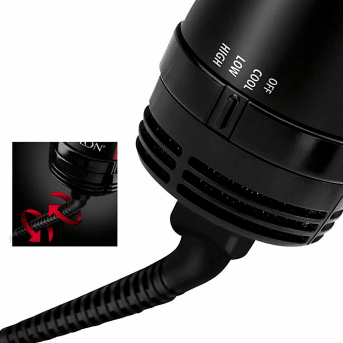 Ιονική Βούρτσα Όγκου και Στεγνώματος Revlon RVDR5222E2 Ιονική Βούρτσα Όγκου και Στεγνώματος Revlon RVDR5222E2