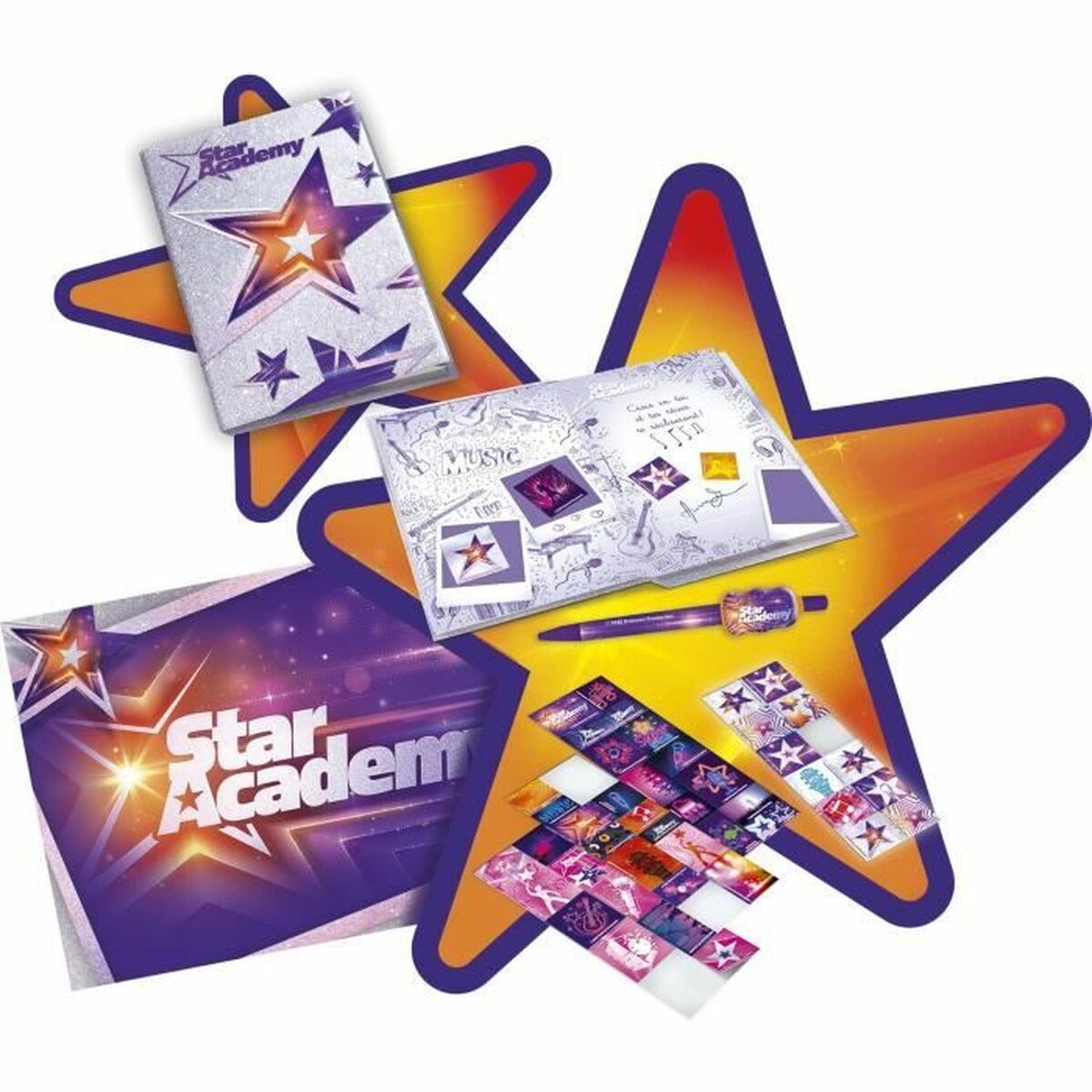 Ημερολόγιο με Aξεσουάρ Lansay STAR ACADEMY Πολύχρωμο (Δωρεάν Μεταφορικά) Ημερολόγιο με Aξεσουάρ Lansay STAR ACADEMY Πολύχρωμο (Δωρεάν Μεταφορικά)