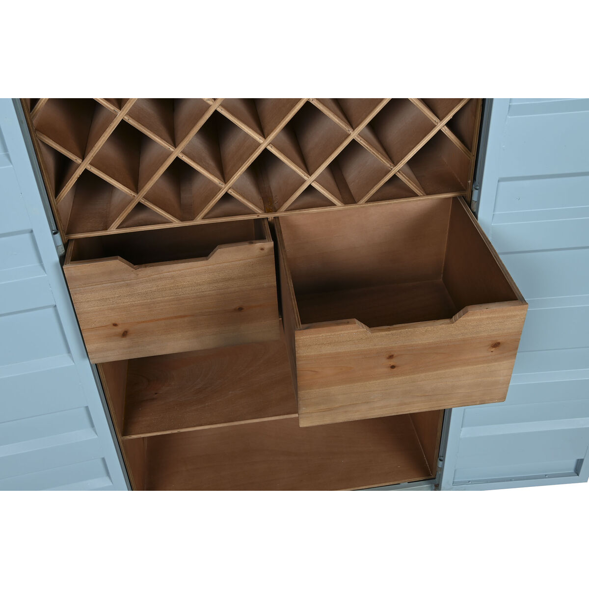 Μπουκαλοθήκη Home ESPRIT Τυρκουάζ Μέταλλο Ξύλο MDF 76,5 x 39,5 x 157,5 cm Μπουκαλοθήκη Home ESPRIT Τυρκουάζ Μέταλλο Ξύλο MDF 76,5 x 39,5 x 157,5 cm