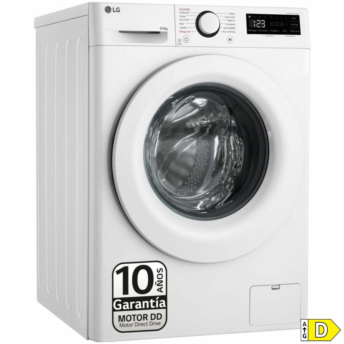 Washer - Dryer LG F4DR5009A3W 1400 rpm 9 kg 6 Kg Washer - Dryer LG F4DR5009A3W 1400 rpm 9 kg 6 Kg