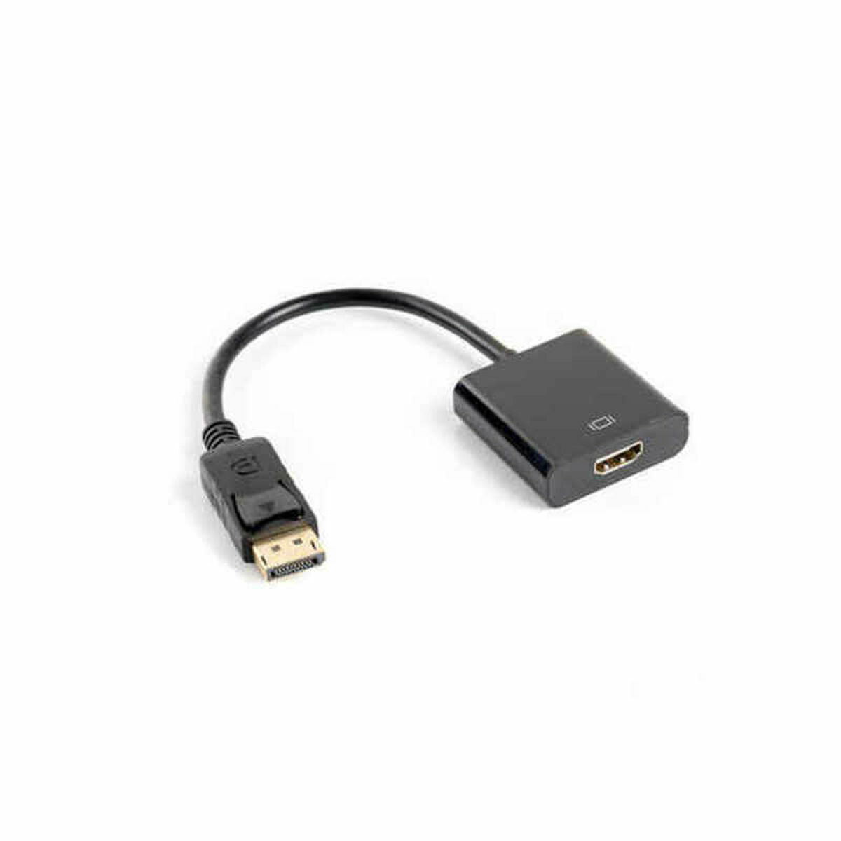 Αντάπτορας DisplayPort σε HDMI Lanberg AD-0009-BK Μαύρο 10 cm Αντάπτορας DisplayPort σε HDMI Lanberg AD-0009-BK Μαύρο 10 cm