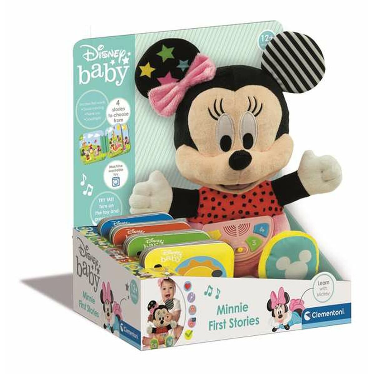 Αφήγηση Παραμυθιών Minnie Mouse Baby Αρκουδάκι 30,5 x 32 x 17,5 cm Αφήγηση Παραμυθιών Minnie Mouse Baby Αρκουδάκι 30,5 x 32 x 17,5 cm