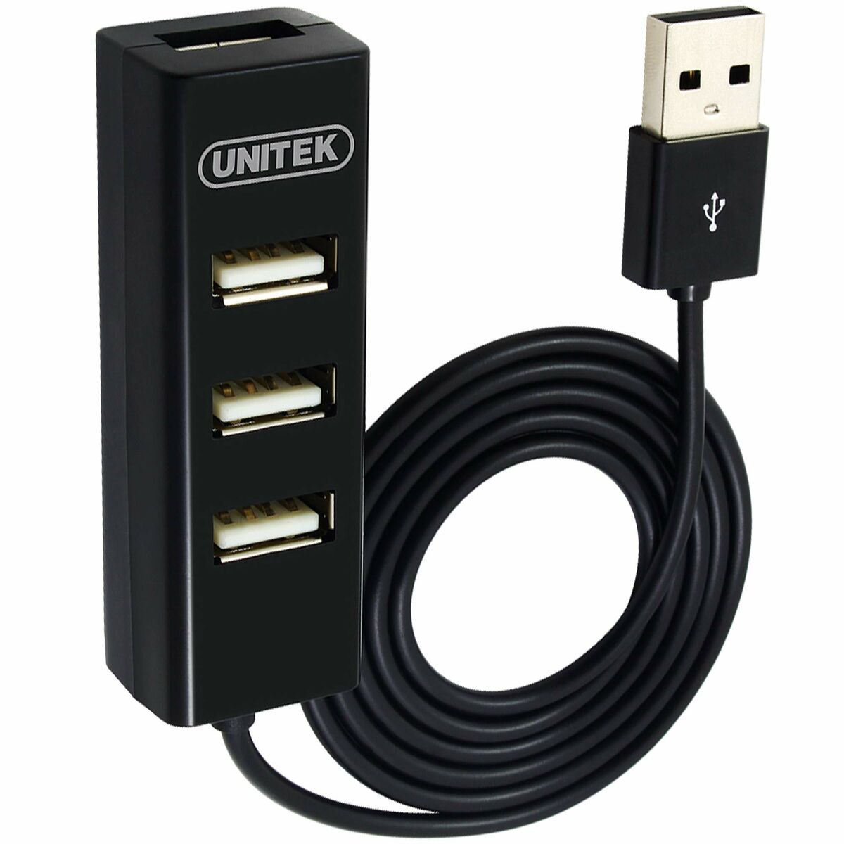 Hub USB 3 Θύρες Unitek Y-2140 Μαύρο Hub USB 3 Θύρες Unitek Y-2140 Μαύρο