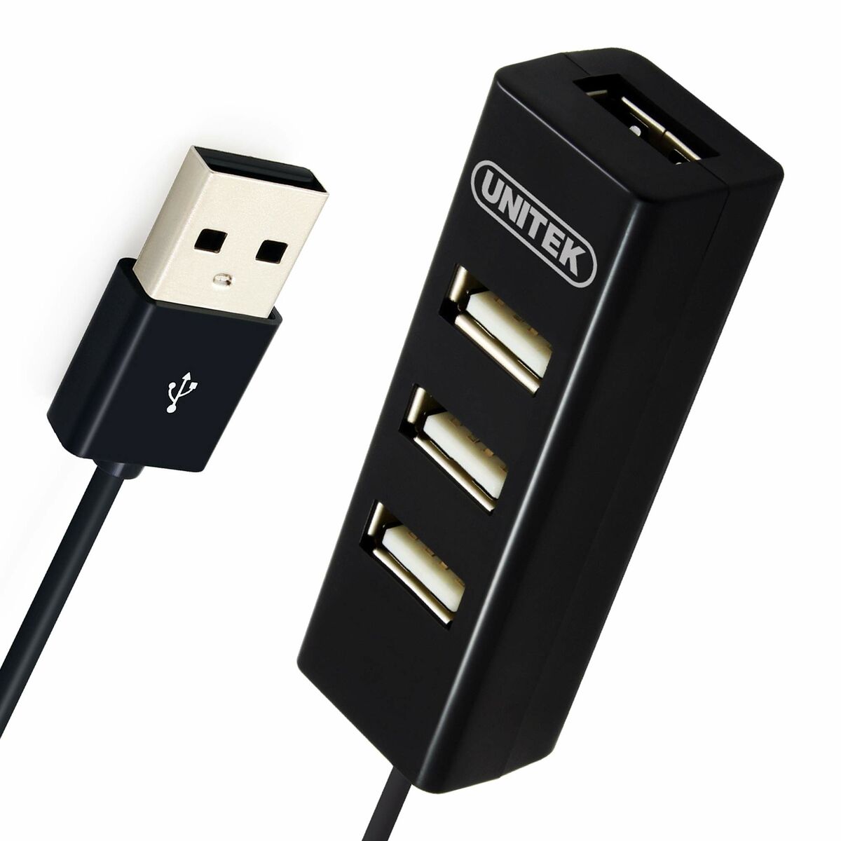 Hub USB 3 Θύρες Unitek Y-2140 Μαύρο Hub USB 3 Θύρες Unitek Y-2140 Μαύρο