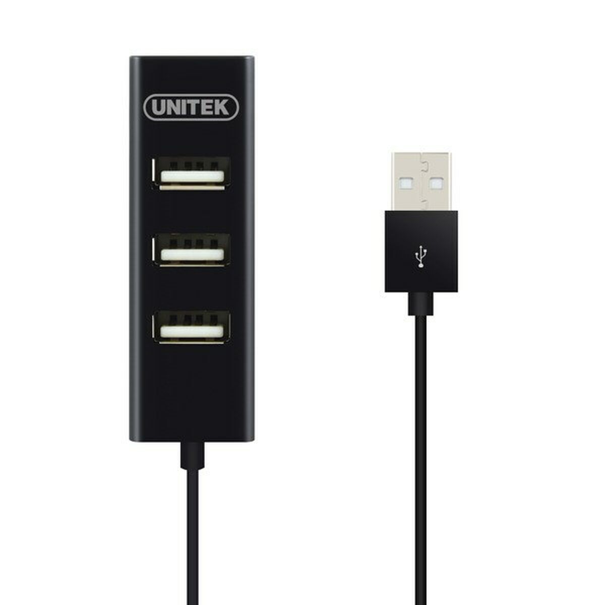 Hub USB 3 Θύρες Unitek Y-2140 Μαύρο Hub USB 3 Θύρες Unitek Y-2140 Μαύρο
