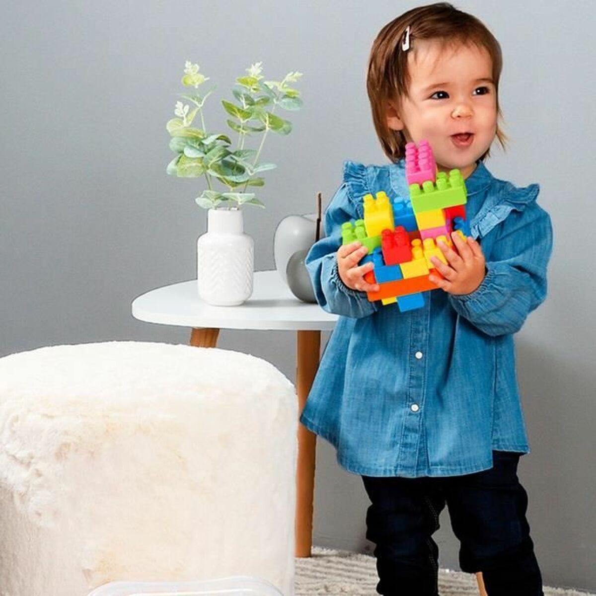 Δομικά Στοιχεία Ecoiffier Abrick Πολύχρωμο 120 Τεμάχια (Δωρεάν Μεταφορικά)