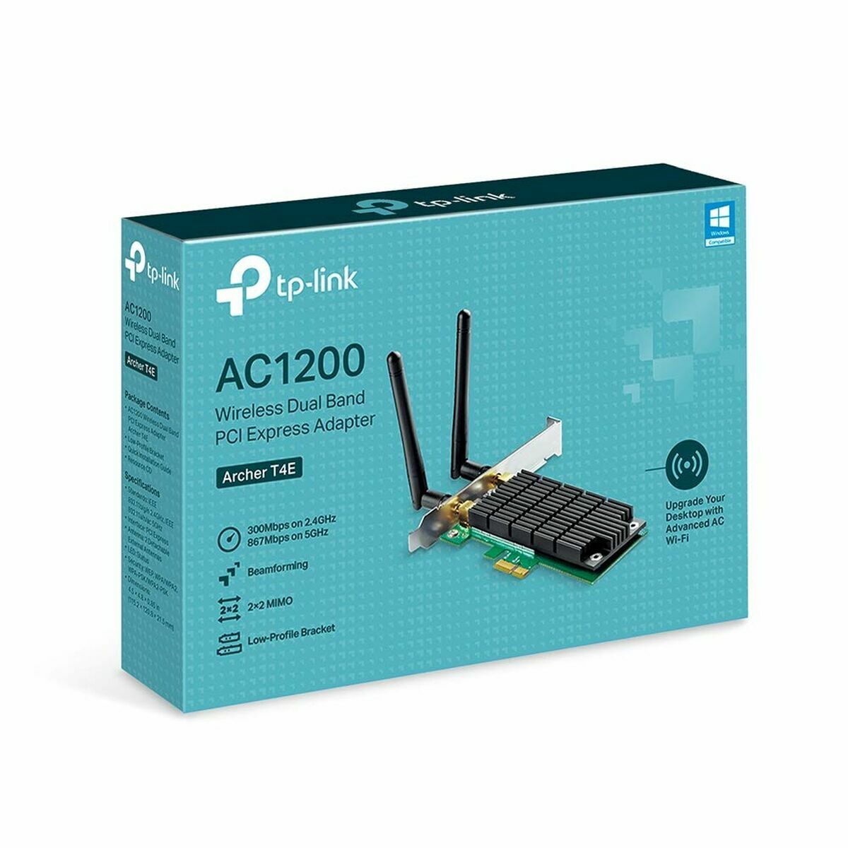 Κάρτα Δικτύου Wifi TP-Link Archer T4E Κάρτα Δικτύου Wifi TP-Link Archer T4E