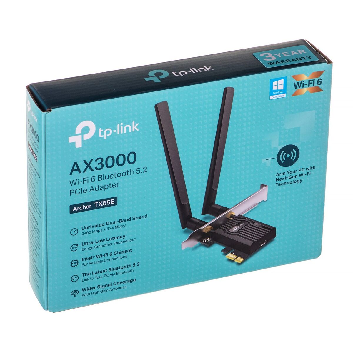 Κάρτα Δικτύου Wifi TP-Link ARCHER TX55E Κάρτα Δικτύου Wifi TP-Link ARCHER TX55E