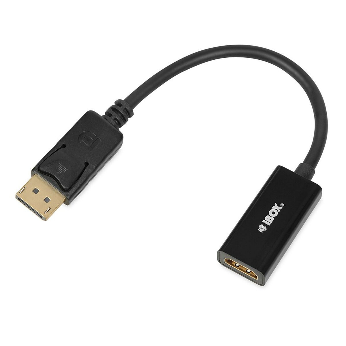 Αντάπτορας DisplayPort σε HDMI Ibox IADP4K Μαύρο Αντάπτορας DisplayPort σε HDMI Ibox IADP4K Μαύρο
