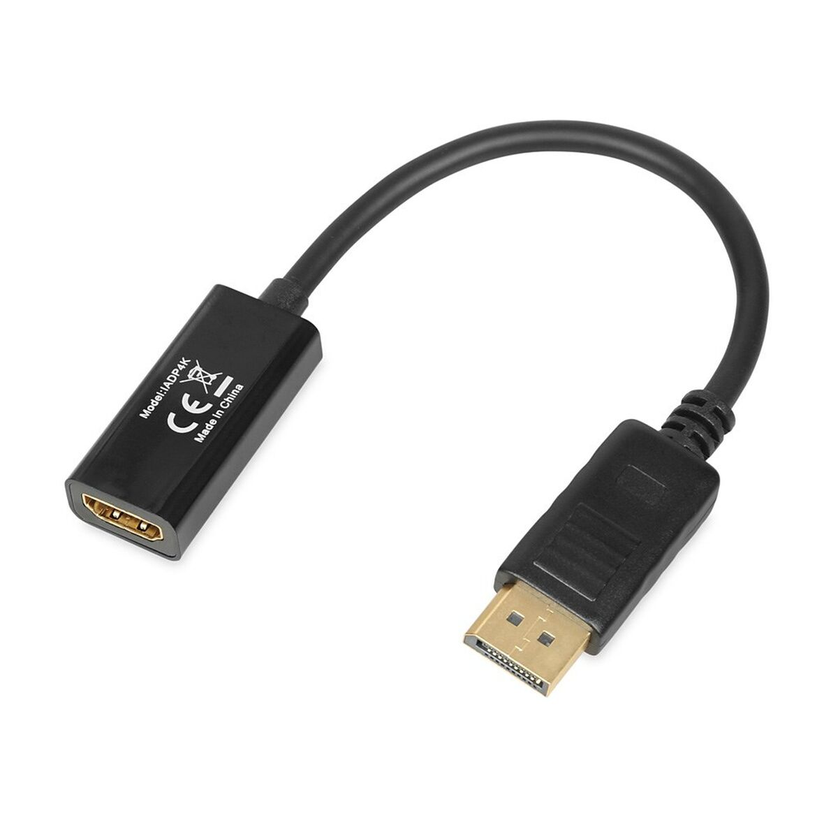 Αντάπτορας DisplayPort σε HDMI Ibox IADP4K Μαύρο Αντάπτορας DisplayPort σε HDMI Ibox IADP4K Μαύρο