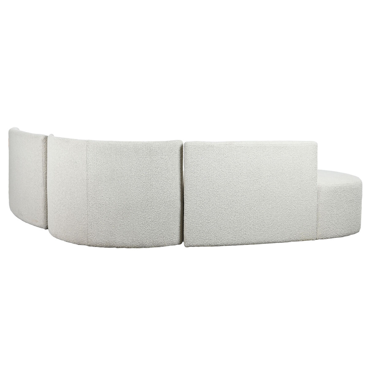 Καναπές DKD Home Decor Λευκό Ξύλο Σύγχρονη 250 x 241 x 66 cm Καναπές DKD Home Decor Λευκό Ξύλο Σύγχρονη 250 x 241 x 66 cm