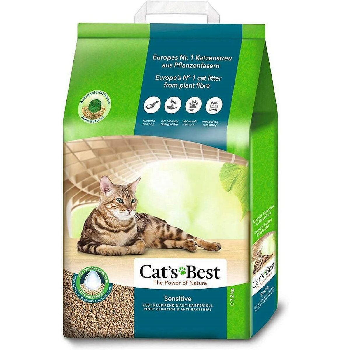 Αμμος για Γάτες Cat's Best Sensitive Ξύλο 20 L Αμμος για Γάτες Cat's Best Sensitive Ξύλο 20 L