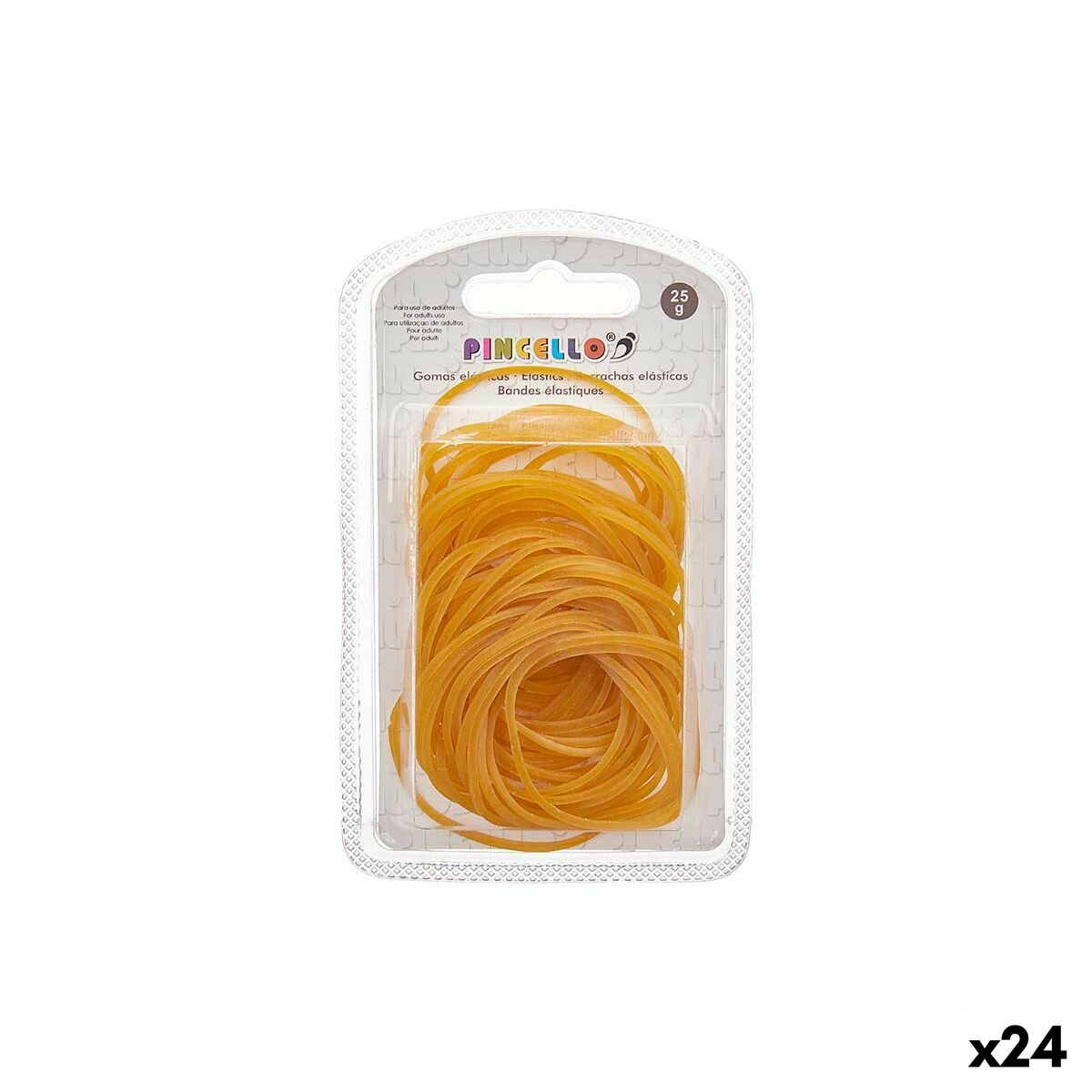 Eλαστικές ταινίες Pincello 402 Κίτρινο Μεγάλο (24 Μονάδες) Eλαστικές ταινίες Pincello 402 Κίτρινο Μεγάλο (24 Μονάδες)