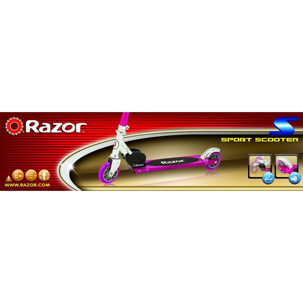 Scooter Razor 13073051 Ροζ Μέταλλο Πλαστική ύλη 9,5 x 15,5 x 11,5 cm Scooter Razor 13073051 Ροζ Μέταλλο Πλαστική ύλη 9,5 x 15,5 x 11,5 cm
