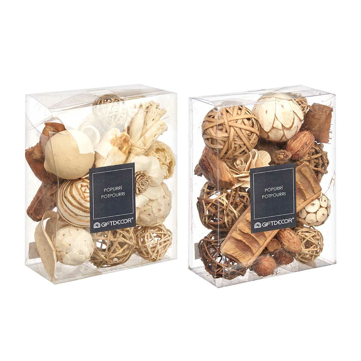 Decorative Potpourri Λευκό Καφέ 16 x 21 x 7 cm (12 Μονάδες) Decorative Potpourri Λευκό Καφέ 16 x 21 x 7 cm (12 Μονάδες)