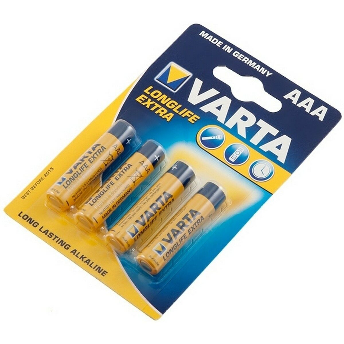 Αλκαλικές Μπαταρίες Varta 4103 1,5 V AAA (4 Μονάδες) Αλκαλικές Μπαταρίες Varta 4103 1,5 V AAA (4 Μονάδες)