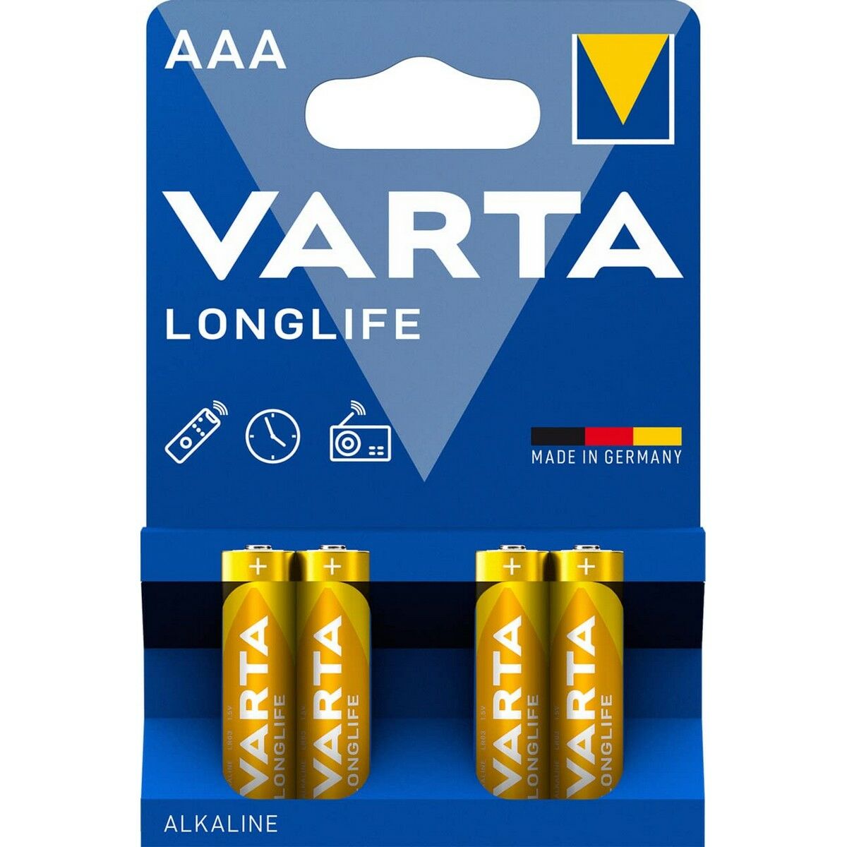 Αλκαλικές Μπαταρίες Varta 4103 1,5 V AAA (4 Μονάδες) Αλκαλικές Μπαταρίες Varta 4103 1,5 V AAA (4 Μονάδες)