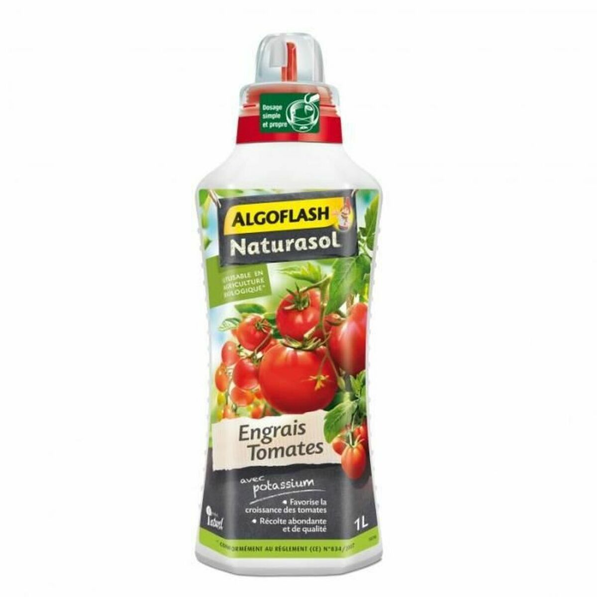 Οργανικό λίπασμα Algoflash Tomatoes 1 L