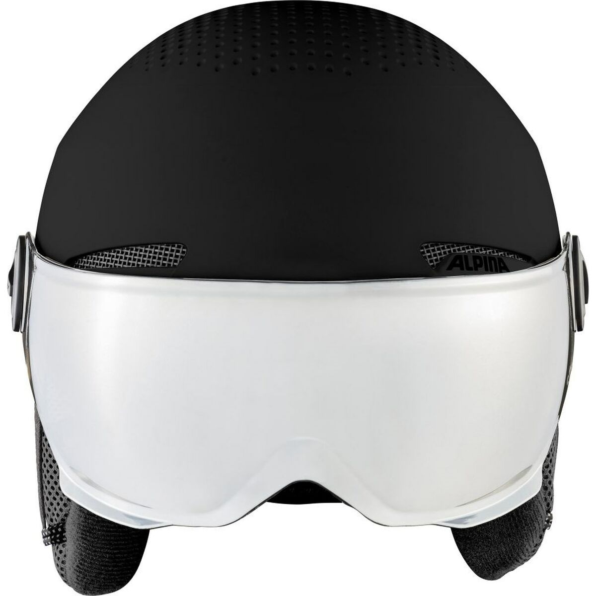 Κράνος για Σκι Alpina Arber Visor Q Lite Μαύρο Μονόχρωμος 54-58 cm Κράνος για Σκι Alpina Arber Visor Q Lite Μαύρο Μονόχρωμος 54-58 cm