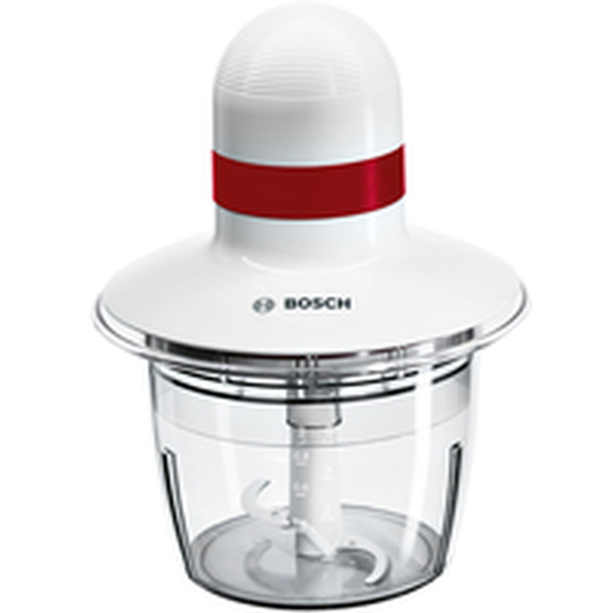 Κρεατομηχανή BOSCH MMRP1000 Λευκό Κόκκινο Ανοξείδωτο ατσάλι 400 W 800 ml 19,5 x 2,5 x 19,5 cm